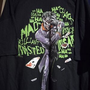 Batman Black Joker Graphic Tee